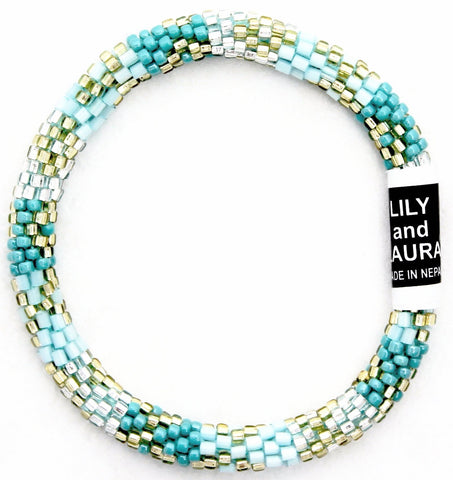 8" Extended Size Lily and Laura Turquoise Majesty